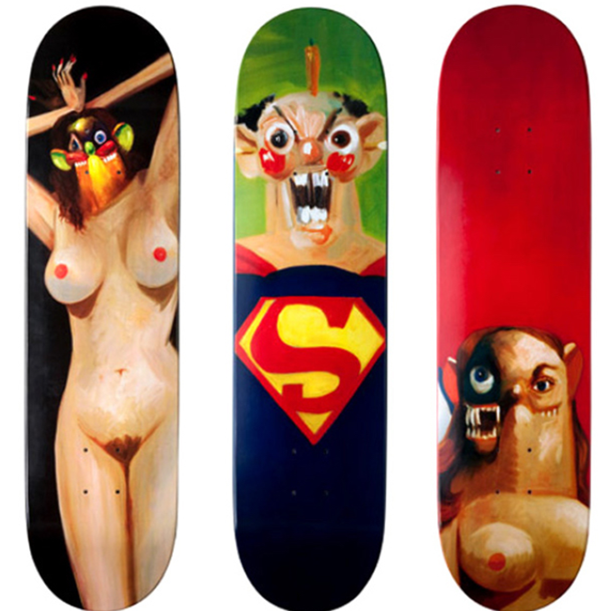 Supreme x George Condo Skateboard Decks