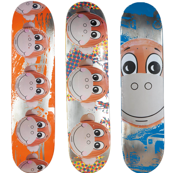 Jeff Koons Set of 3 Supreme Skateboard Decks for Sale